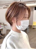 大人くびれショート 熊本 ショートカット ruen 右田莉奈