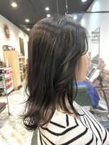 リノナ(Linona)&nbsp;★前髪 カット インナーカラー髪質改善ハイライトグレーベージュ