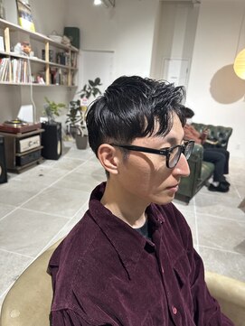 シラス(SiLasu) メンズアップバングショート