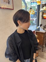 フェイバー 警固店(FAVOR)&nbsp;【FAVORチーフ】似合わせ耳掛けショート　パーソナルカラー