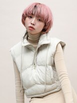 スペシャルオオサカ 難波店(Special OSAKA)&nbsp;【Special OSAKA】ピンクベージュマッシュショートボブ