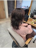 くせ毛を生かすスタイル