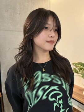 ナループロア ルームー(Nalu pu loa ROOMOO) ロングウルフ/レイヤーカット/ロングレイヤー