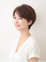 キャロル(CAROL) 大人女性ショート、白髪染めカラー