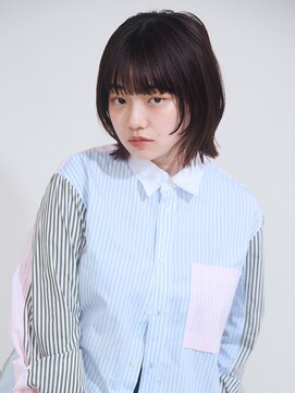 オンク 新宿(onk) ミディアムヘア/ショコラベージュ/ボブルフ/新宿駅