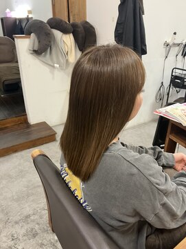 エフフォーユアヘアー 北方店(F for your hair) トリートメントカラー グレージュ