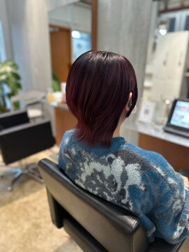 アル 日野(AL) レイヤーカットナチュラルハイトーンデザインカラー[日野駅]