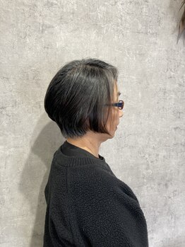 ムースヘアー(Muus hair)の写真/【松島2丁目徒歩4分】理美容両方の技術と経験からデザインするショートスタイルには自信あり！