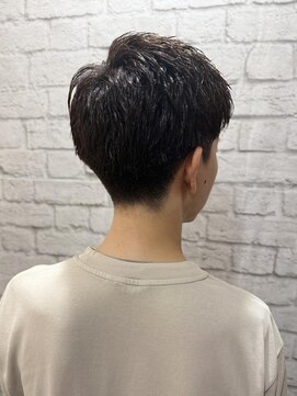 グレイスフル バーバープラチナム 六本木店(Graceful Barber platinum) ツーブロック束感ビジネスショート