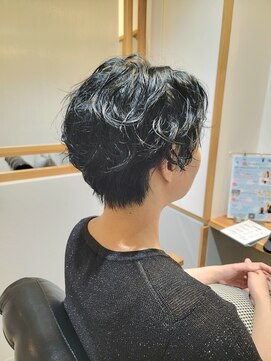 エニィ 池袋西口(Any) ホワイトグレージュ/デジタルパーマ/チェリーブラウン/西池袋