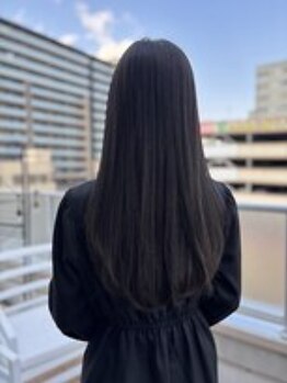 フェニーチェ オン ザ ビーチ(FENICE on the beach)の写真/【高崎駅徒歩5分の好立地!通いやすさ◎】柔らかい手触りと自然なストレート髪で自分の髪がもっと好きになる