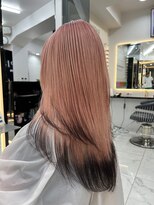 ラピス 渋谷本店(Lapis)&nbsp;エンドカラー/ピンクカラー/レイヤーカット/デザインカラー