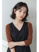 ジリッタ(JILI.TA)&nbsp;小顔効果◎透明感シースルーバングショートボブ