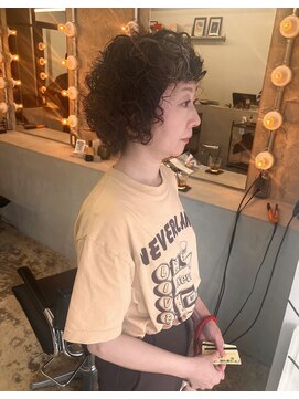 マメ(mame) 大人しっかりパーマ/ショート