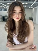 くびれヘルシースタイルふんわりカールショコラアッシュ