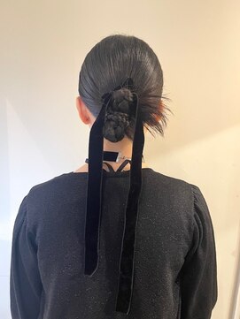 カンナ オーガニック ヘアデザイン(CANNA ORGANIC & HAIR DESIGN) ちょっと他と違うシニオン