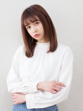 アトラスサロン 札幌大通り(Atras.salon) 札幌/髪質改善/マロンベージュ×ミディアムレイヤーカット♪