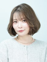 シェノン 赤羽店(CHAINON)&nbsp;タンバルモリ韓国風ショートボブ丸みショートブラウンカラー