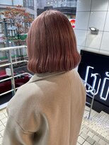 ヘアーアンドメイク ビス(HAIR&MAKE bis)&nbsp;ケアブリーチ/ラベンダーピンクカラー【黒田あさみ】