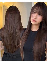 バンクスヘアー(BANK'S HAIR)&nbsp;髪質改善ケラチン×マロンブラウン×レイヤーカット