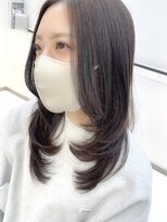 アスタリスク(asterisk)&nbsp;ナチュラルレイヤーストレート