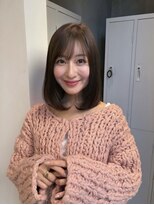 ナナローネス 渋谷(nana loness)&nbsp;酸性ストレート/ミディアムレイヤー/レイヤーカット/レイヤー