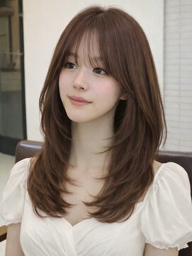 コート 表参道(Cote) 大人レイヤーカット/顔まわりレイヤー/ミディアムレイヤーUP