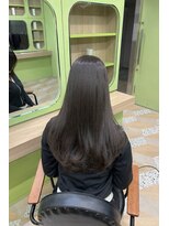 イオエ 西梅田(ioe)&nbsp;ブリーチなしカラー／髪質改善/ミルクティーベージュ/小顔へア