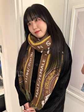 シータ(sheta) 【表参道sheta/riria】黒髪ロング髪質改善トリートメント