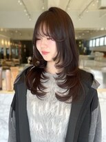 コードセブンス(Chord seventh)&nbsp;【KANON】レイヤーカット × チョコブラウン