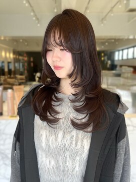 コードセブンス(Chord seventh) 【KANON】レイヤーカット × チョコブラウン