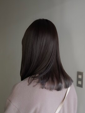 ネイヴィル(navile) 酸性ストレート×ダークグレージュ