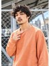 【◆学割U24◆新規メンズ限定 】メンズカット+パーマ+クレンジングSP ¥6600