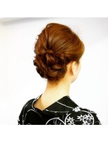 ムーブ&ラボール 浴衣ヘアー