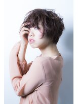 ミエル ヘア 新宿(miel hair)&nbsp;ベリーピンク☆ラフマッシュ