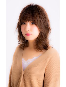 ジャン クロード ビギン 表参道店(JEAN CLAUDE BIGUINE) まとまりAラインミディアム　20代30代40代