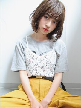 ガーデンヘアー(Garden hair) 『GARDEN』セピアグレージュ＋ゆるボブ♪