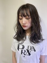 エル(EL by green)&nbsp;《tomi》ミディアム×アッシュグレージュ