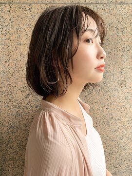 モリオ フロム ロンドン サッポロファクトリー店(morio FROM LONDON) 【morio札幌】大人かわいいシースルーバングパーマボブ