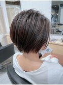 アッシュ×ショート/マッシュショート/ボブレイヤー