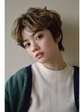 ピズム(PISM) デジタルパーマ/ショコラベージュ/カールヘア/無造作ヘア