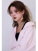 【1ミリにこだわるカット】/耳掛けミディアムスタイル