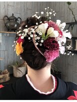 ヘアーデザインフアリ(Hair design fuari) 着物に合うヘアアレンジ