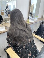 アイドット フクオカ(i.Fukuoka) 韓国くびれヘア似合わせカットブリーチなしアースカラー