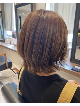 ピアーネ(PIANE) ボブ×明るめベージュ