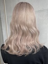 ゲーム 吉祥寺店(GAME)&nbsp;ダブルカラーミルクティーベージュカラーケアブリーチ韓国ボブ