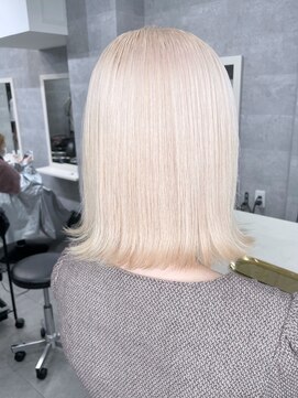 モーション 新宿(motion) ケアブリーチ/ダブルカラー/韓国ヘア/髪質改善