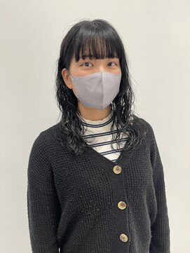 ハイブ 金沢(Hive) 10代20代ニュアンスパーマラブウェーブ美肌カラーツヤ髪スタイル