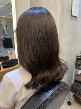 ジーナ 本八幡(Zina) 大人かわいい20代30代40代小顔ショコラベージュ　Zina本八幡