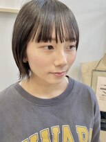ヘアー アイス 御器所本店(HAIR ICI) 大人可愛い大人美人ヘルシースタイルシースルーバング